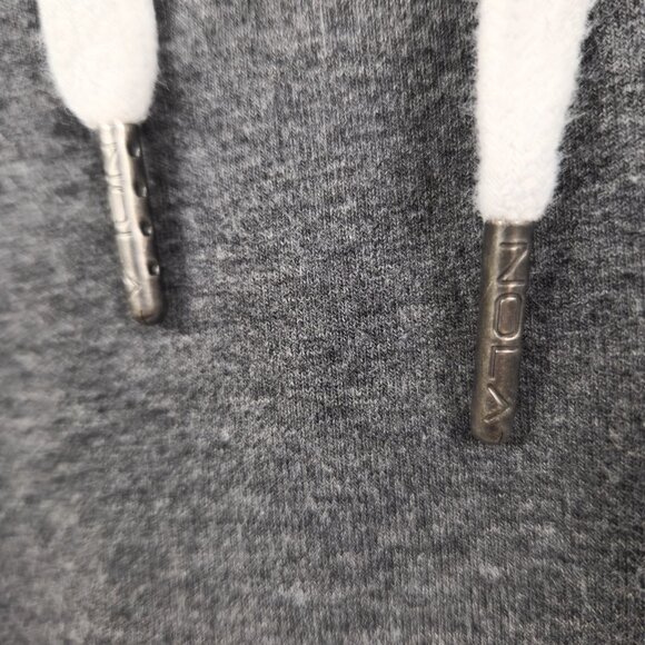 Nola Hooded Sweatshirt Gray Cotton Blend Womens Size 1X - Picture 8 of 13